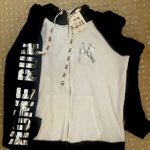 NWT PINK YANKEES MED Hoodie!! / like new SMALL Tank